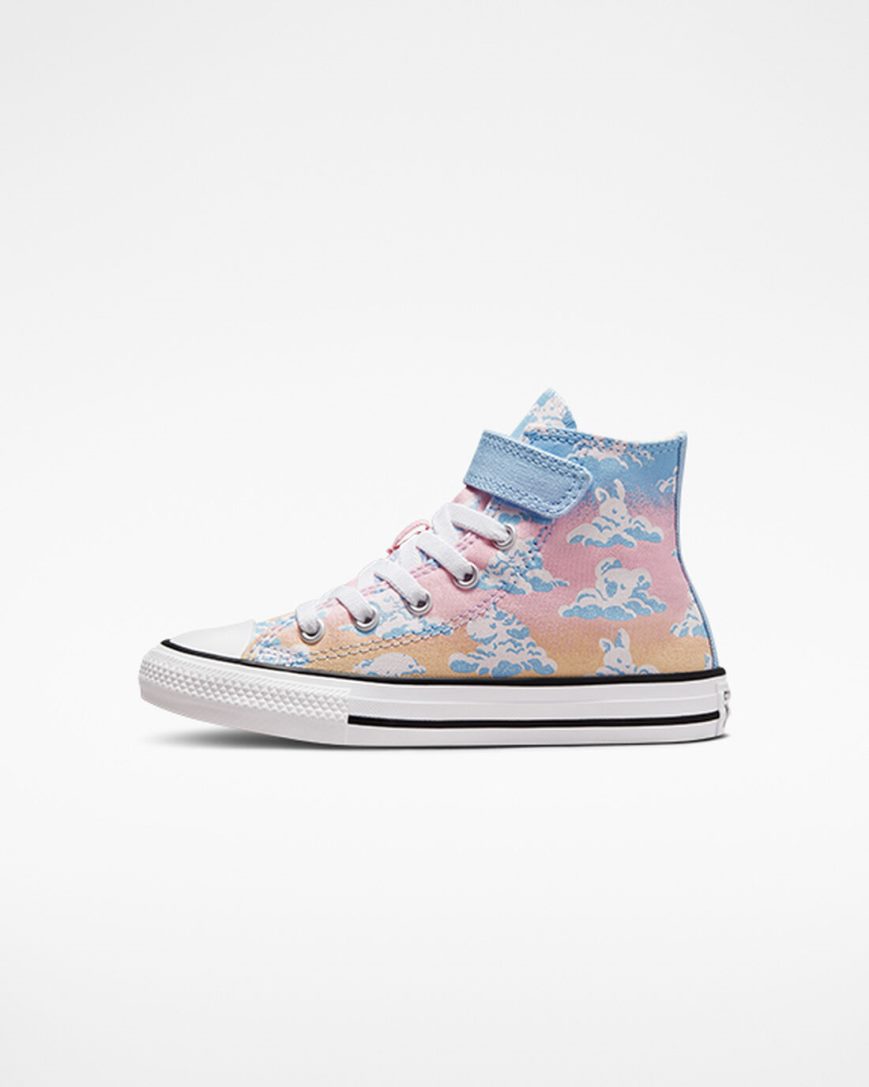 Tenisky Vysoke Converse Chuck Taylor All Star Easy-On Cloud Gazer Dievcenske Modre Oranžové Ruzove | SK LYSE53